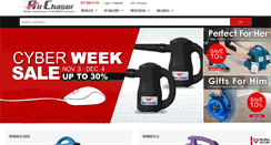Desktop Screenshot of airchaser.com